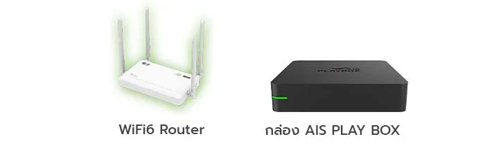 รับฟรีทันที WiFi6 Router และ กล่อง AIS PLAY BOX